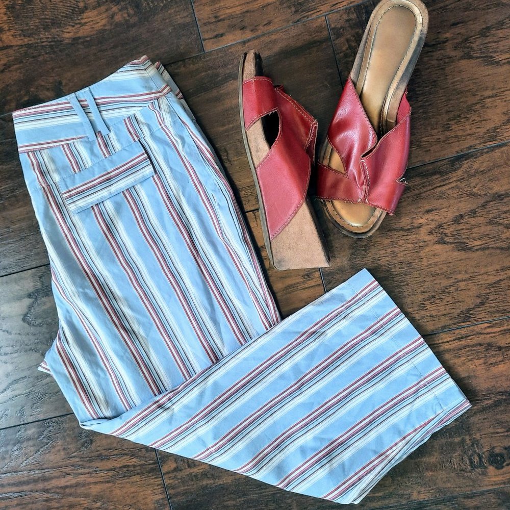 Loft Women Crop Stretch Laura Fit Sz 10P